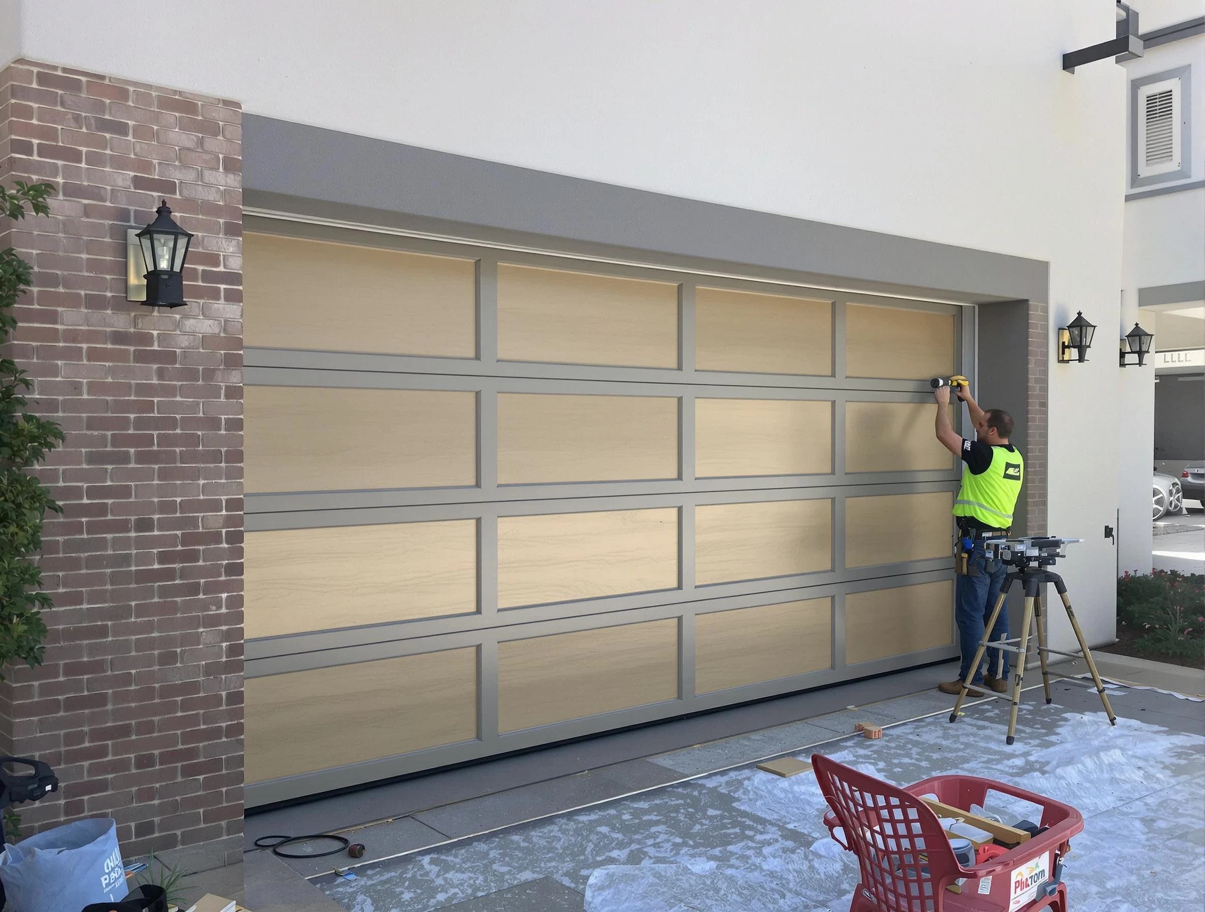 Garage door replacement service by Newnan Garage Door Repair in Newnan