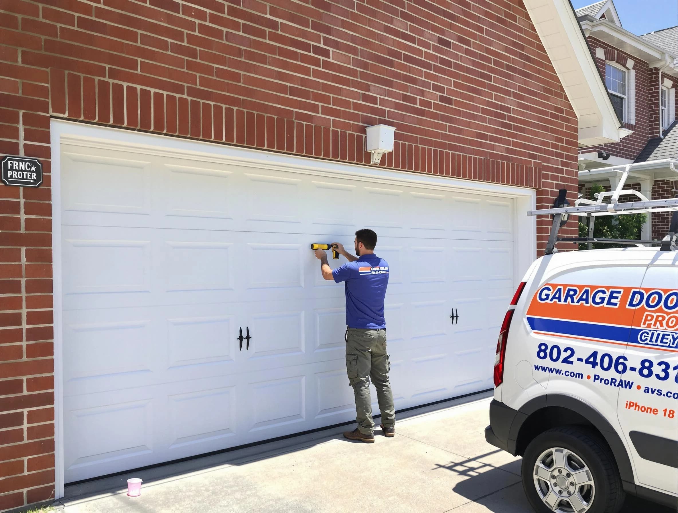 Local garage door repair service by Newnan Garage Door Repair in Newnan
