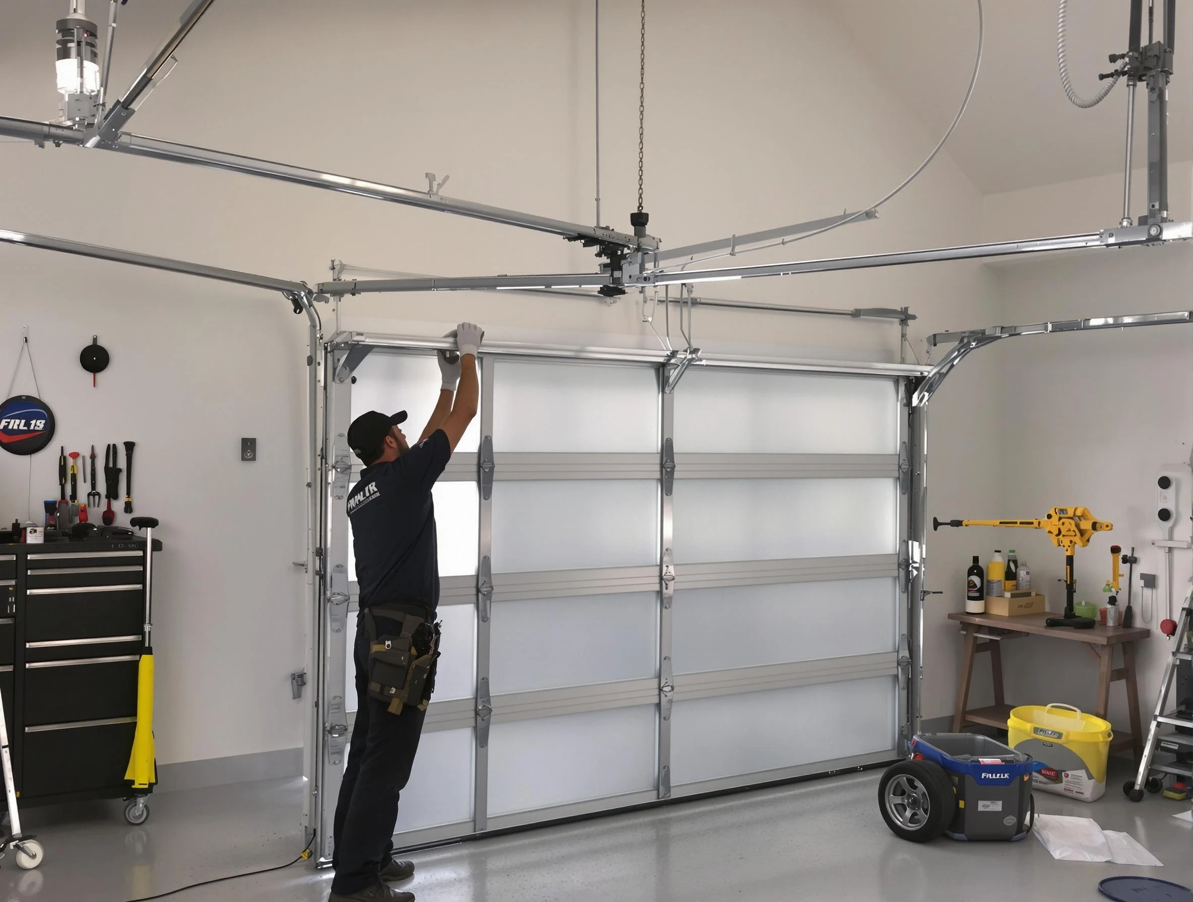 Newnan Garage Door Repair certified team performing precision garage door installation in Newnan