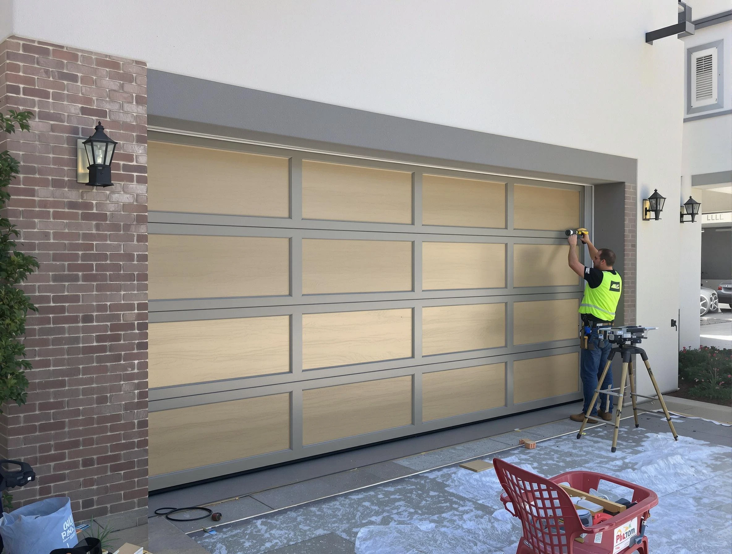 Garage door replacement service by Newnan Garage Door Repair in Newnan