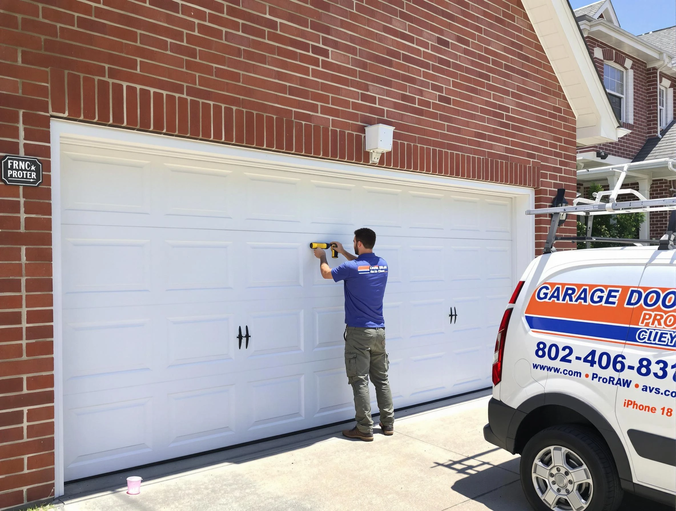 Local garage door repair service by Newnan Garage Door Repair in Newnan